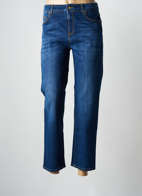 Blugi cu croială dreaptă albastru KOCCA femeie