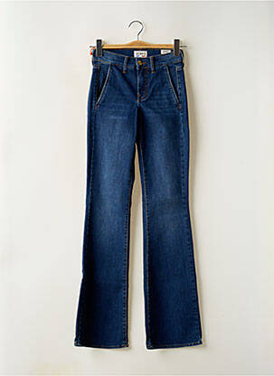 Blugi cu croială dreaptă albastru HAPPY femeie