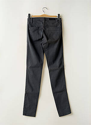 Pantalon slim țesătură poplin mărime normală gri DENIM STUDIO femeie
