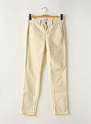 Pantalon drept bej HAPPY femeie