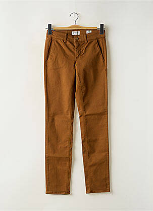 Pantalon chino maro HAPPY femeie