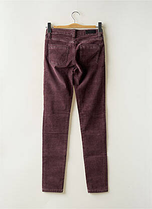 Pantalon slim elasticitate mărime normală violet DENIM STUDIO femeie
