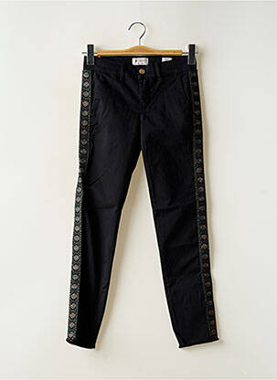 Pantalon chino negru HAPPY femeie