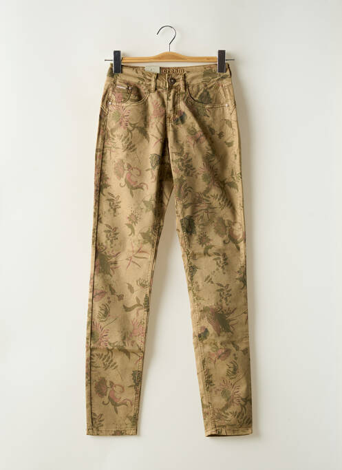 Pantalon slim verde CREAM femeie