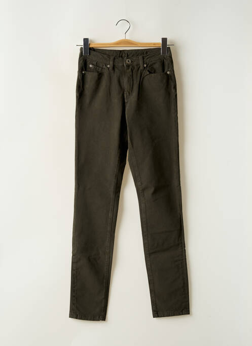 Pantalon slim verde DENIM STUDIO femeie