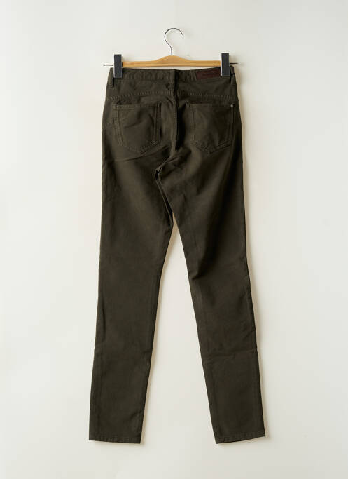 Pantalon slim verde DENIM STUDIO femeie