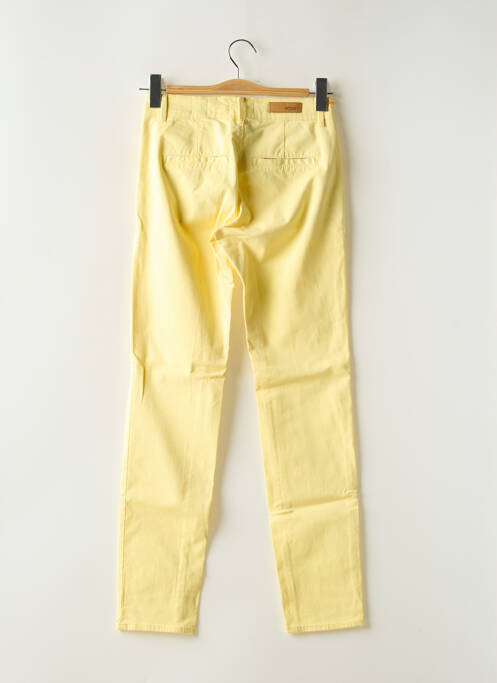 Pantalon chino galben HAPPY femeie