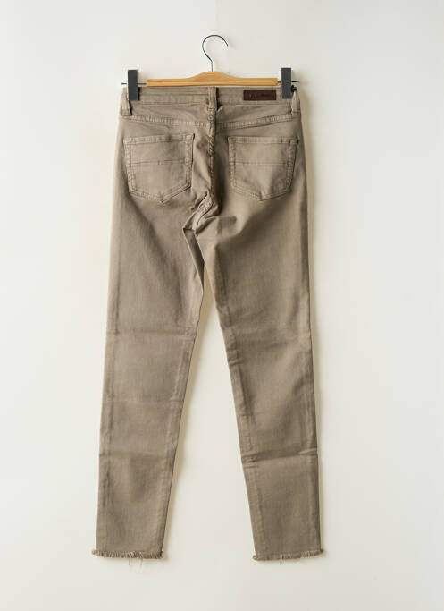 Blugi cu croială slim verde DENIM STUDIO femeie