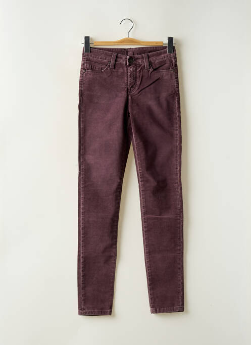 Pantalon slim violet DENIM STUDIO femeie
