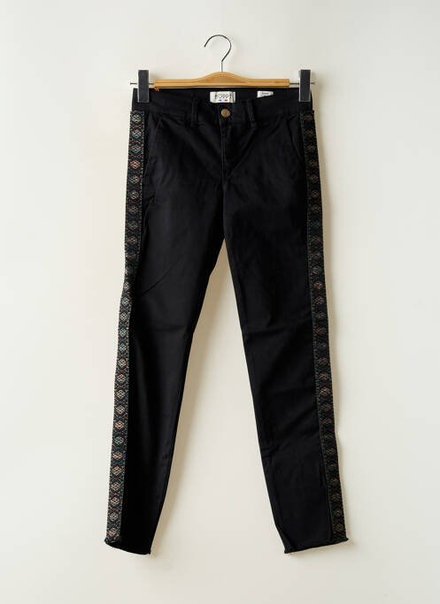 Pantalon chino negru HAPPY femeie