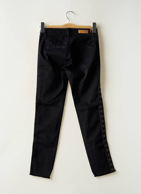 Pantalon chino negru HAPPY femeie
