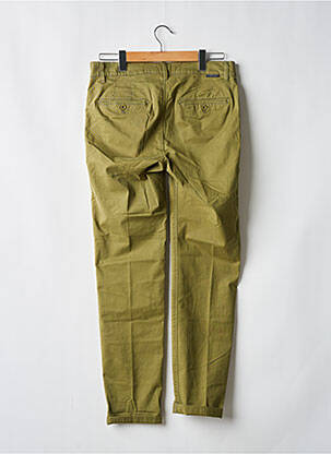 Pantalon chino elasticitate mărime normală verde FREEMAN T.PORTER bărbat