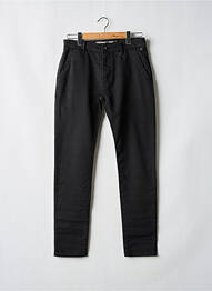 Pantalon chino elasticitate mărime normală negru FREEMAN T.PORTER bărbat