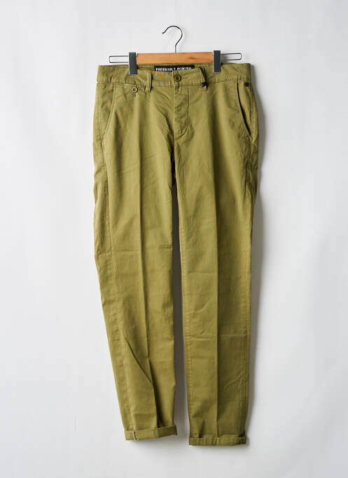 Pantalon chino verde FREEMAN T.PORTER bărbat