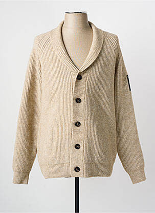 Vestă cu mâneci lungi bej FREEMAN T.PORTER bărbat