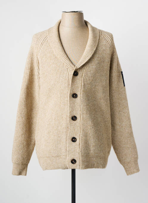 Vestă cu mâneci lungi bej FREEMAN T.PORTER bărbat