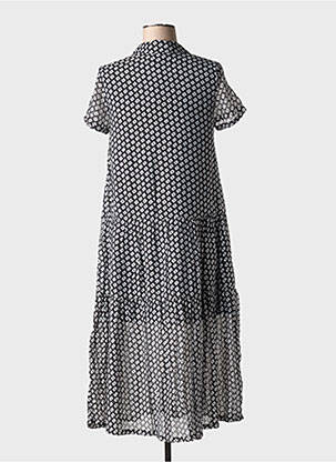 Rochie lungă mâneci scurte mâneci scurte negru SURKANA femeie