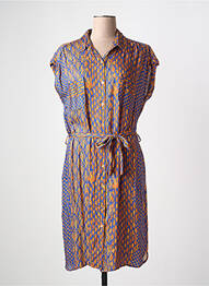 Rochie midi croială fluidă fără mâneci albastru TINTA STYLE femeie