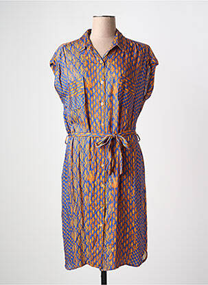 Rochie midi albastru TINTA STYLE femeie