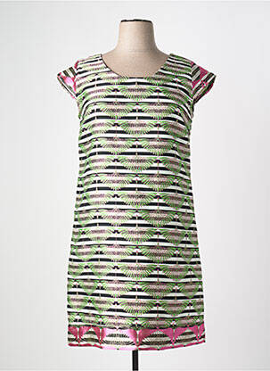 Rochie midi verde FELINO femeie