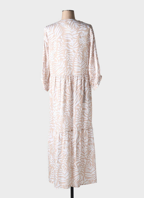 Rochie lungă bej JUSTWHITE femeie