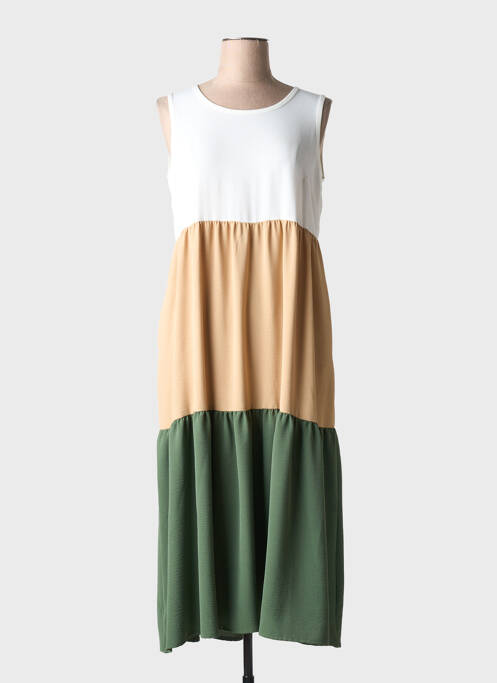 Rochie lungă bej BATIDA femeie