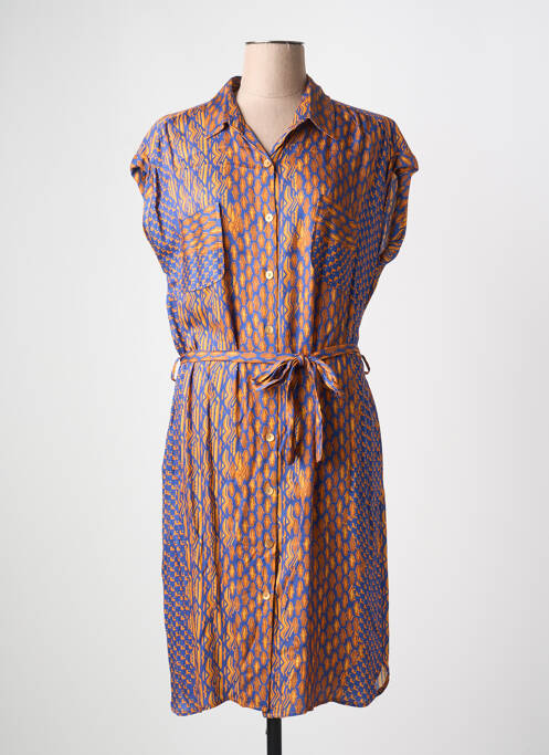 Rochie midi albastru TINTA STYLE femeie