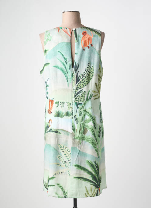 Rochie midi verde DESIGUAL femeie