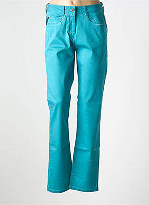 Blugi cu croială slim albastru SANDWICH femeie