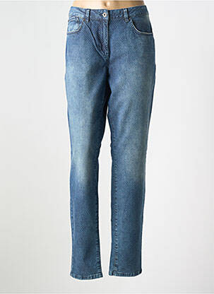 Blugi cu croială slim albastru SANDWICH femeie