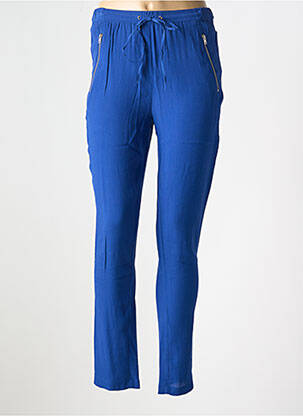 Blugi cu croială slim albastru YERSE femeie