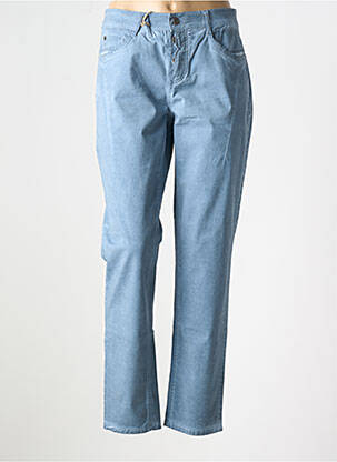Pantalon slim talie joasă talie joasă albastru ANNA MONTANA femeie