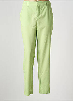 Pantalon chino mărime normală mărime normală verde CREAM femeie
