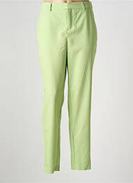 Pantalon chino mărime normală mărime normală verde CREAM femeie