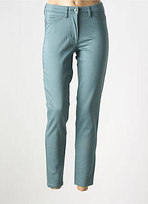 Pantalon 7/8 elasticitate mărime normală verde BARBARA LEBEK femeie