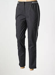 Pantalon chino broderie galoni laterali mărime normală negru XT STUDIO femeie