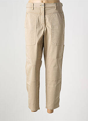 Pantalon 7/8 elasticitate bej SANDWICH femeie