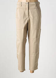 Pantalon 7/8 elasticitate bej SANDWICH femme