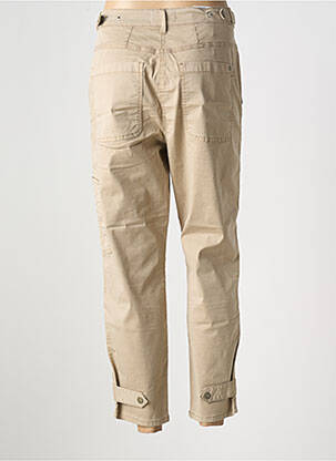 Pantalon 7/8 elasticitate bej SANDWICH femeie