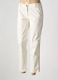 Pantalon chino broderie galoni laterali mărime normală bej PAKO LITTO femme