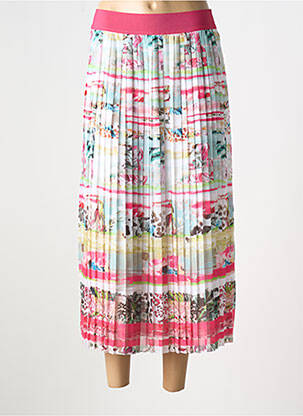 Fustă lungă roz JUSTWHITE femeie