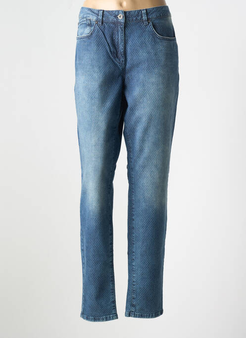 Blugi cu croială slim albastru SANDWICH femeie