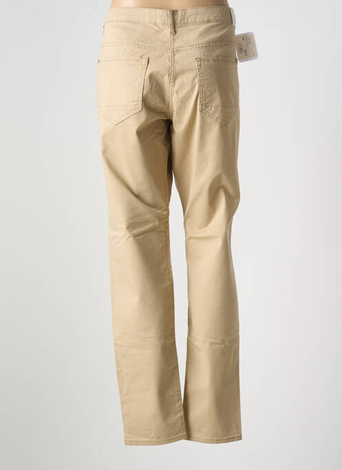 Blugi cu croială slim bej SANDWICH femeie