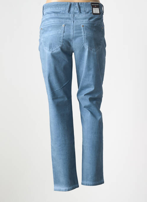 Pantalon slim albastru ANNA MONTANA femeie