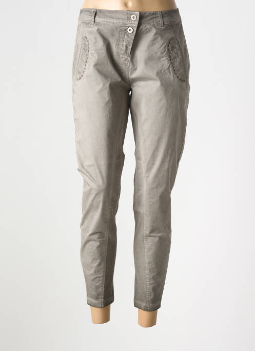 Pantalon 7/8 maro SANDWICH femeie