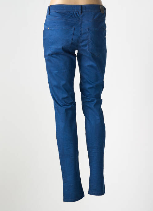 Pantalon slim albastru SANDWICH femeie