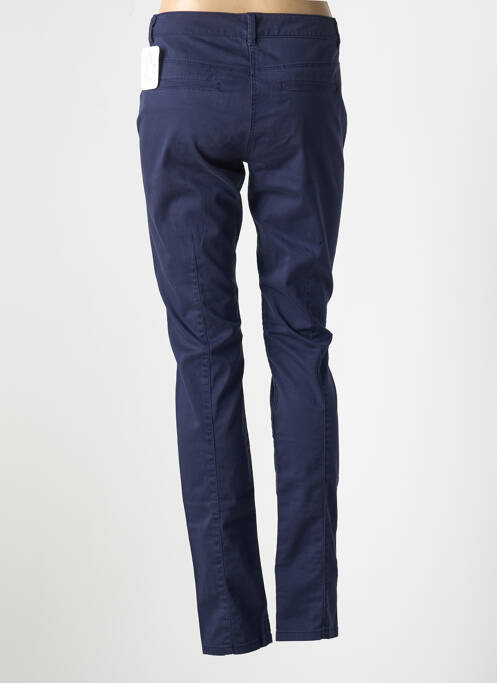 Pantalon slim albastru SANDWICH femeie