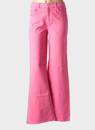 Blugi cu croială largă roz FABIENNE CHAPOT femeie