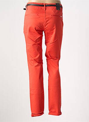 Pantalon chino talie joasă talie joasă portocalie SCOTCH & SODA femeie