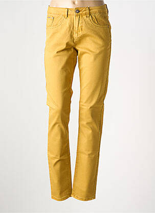 Blugi cu croială slim galben închis CREAM femeie